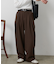 TR BOXタックパンツ