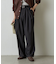 TR BOXタックパンツ