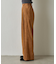 【セットアップ対応】フェイクスエード2タックワイドパンツ