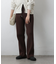 エステルヤーンリブロングパンツ