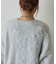 モヘアタッチカーディガン