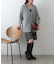 モヘアタッチカーディガン