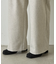 【セットアップ対応】ネップワイドパンツ