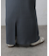 エステルヤーンリブIラインスカート