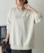 Aether刺繍オーバースウェットプルオーバー