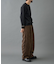 モールツイード2タックテーパードパンツ