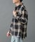 チェックオーバーシャツジャケット