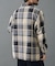 チェックオーバーシャツジャケット