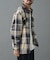 チェックオーバーシャツジャケット