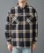 チェックオーバーシャツジャケット