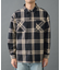 チェックオーバーシャツジャケット