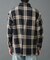 チェックオーバーシャツジャケット
