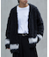 シャギーモヘアラインカーディガン