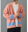 シャギーモヘアラインカーディガン