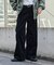 コーデュロイワイドストレートパンツ