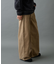 コーデュロイワイドストレートパンツ