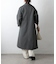 テックウールラグランスリーブロングコート