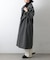 テックウールラグランスリーブロングコート