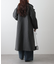 テックウールラグランスリーブロングコート