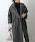 テックウールラグランスリーブロングコート