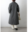 テックウールラグランスリーブロングコート