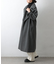 テックウールラグランスリーブロングコート