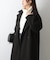 テックウールラグランスリーブロングコート