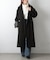 テックウールラグランスリーブロングコート