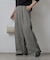 ヘリンボンロングパンツ