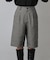 ヘリンボンハーフパンツ