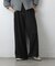 センターシームジャージーワイドパンツ