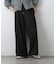 センターシームジャージーワイドパンツ