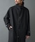 テックウールステンカラーロングコート