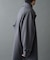 テックウールステンカラーロングコート
