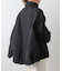 スタンドカラー中綿コート