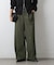 ワンタックワイドパンツ