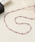 ミニマルビーズネックレス