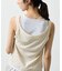【WEB限定】カップ付き小花柄レイヤード風タンクトップ