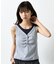 【WEB限定】カップ付き小花柄レイヤード風タンクトップ