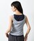 【WEB限定】カップ付き小花柄レイヤード風タンクトップ