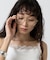 UVツーブリッジビッグドロップサングラス