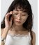 UVツーブリッジビッグドロップサングラス
