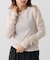 【WEB限定】袖シャーリングシアーロングTシャツ