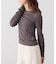 【WEB限定】袖シャーリングシアーロングTシャツ