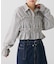 【WEB限定】先染めビエラ起毛チェックシャーリングシャツ