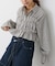 【WEB限定】先染めビエラ起毛チェックシャーリングシャツ