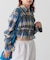 【WEB限定】先染めビエラ起毛チェックシャーリングシャツ