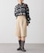 【WEB限定】先染めビエラ起毛チェックシャーリングシャツ
