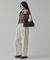 ロングストリングショルダーバッグ
