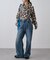 【WEB限定】シアービエラチェックフロントシャーリングシャツ